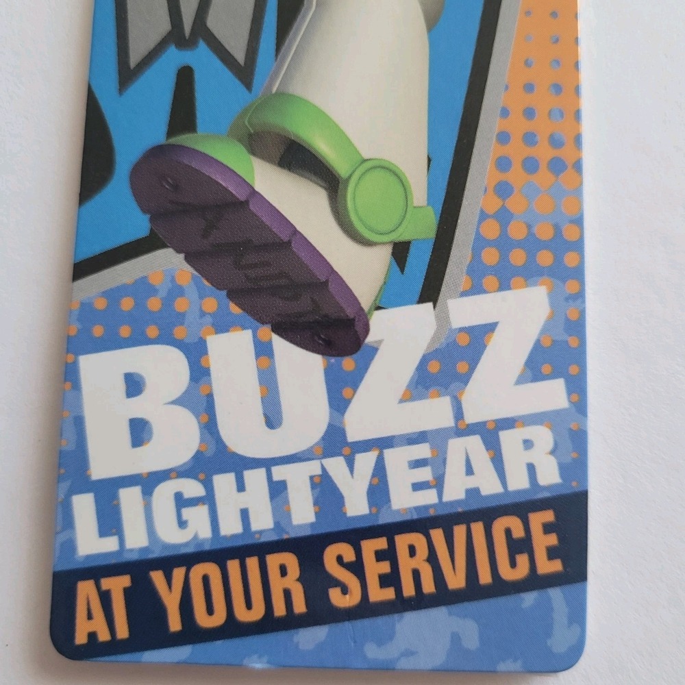 2010 Buzz Lightyear Hero Toy Story 3 Bookmark Magnetic Magnet UK Company If 6802 - Picture 7 of 16